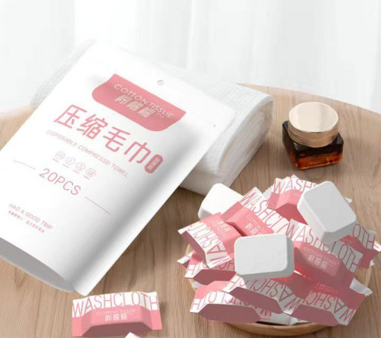 Набор сжатых полотенец