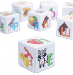 Кубики пластиковые «Азбука для самых маленьких» - Фото 9