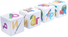 Кубики пластиковые «Азбука для самых маленьких» - Фото 12