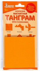 Игра магнитная головоломка танграм «Квадрат» - Фото 6