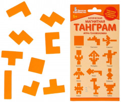 Игра магнитная головоломка танграм «Квадрат» - Фото 7