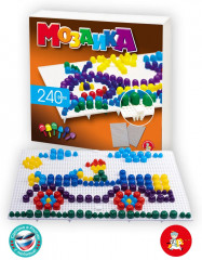 Мозаика цветная, 240 деталей - Фото 6