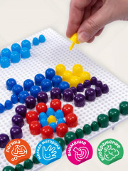 Мозаика цветная, 240 деталей - Фото 10