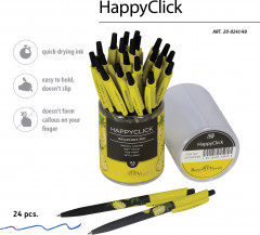 Ручка шариковая автоматическая HappyClick «Fresh and fruity. Ананас» - Фото 4