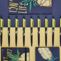 Ручка шариковая автоматическая HappyClick «Fresh and fruity. Ананас» - Фото 5