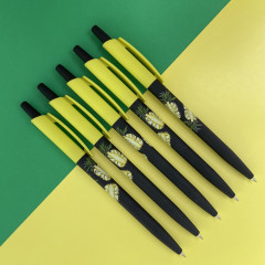 Ручка шариковая автоматическая HappyClick «Fresh and fruity. Ананас» - Фото 8