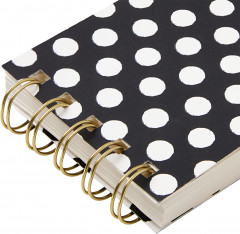 Блокнот «Black and white. Горошек» - Фото 1