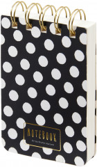 Блокнот «Black and white. Горошек» - Фото 2