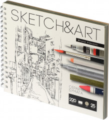Скетчбук «SketchandArt» - Фото 1