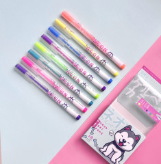 Набор ручек «UniWrite Neon. Kawaii animals» - Фото 10