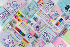 Набор ручек «UniWrite Neon. Kawaii animals» - Фото 13