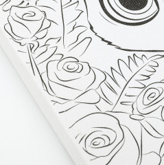 Роспись по холсту «Белочка» - Фото 3