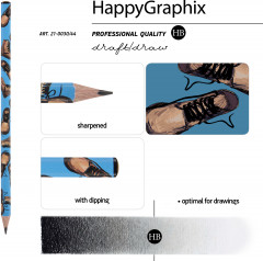 Набор «Freshwrite. HappyGraphix. Boots. Синие ботинки» - Фото 4