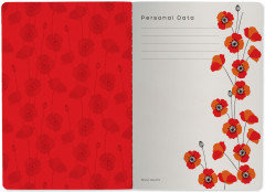 Тетрадь общая «Маки» - Фото 1