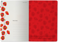 Тетрадь общая «Маки» - Фото 3