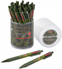 Карандаш механический с ластиком «Military паттерн» - Фото 3