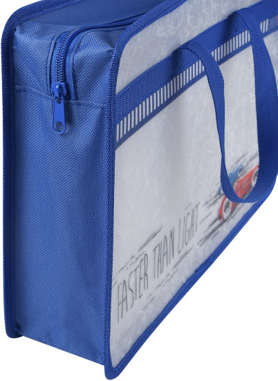 Папка-портфель на молнии «Cars»