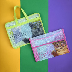 Папка-портфель на молнии «Easy life. British cat» - Фото 4