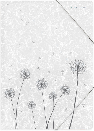 Папка-файл на резинке «Одуванчики»