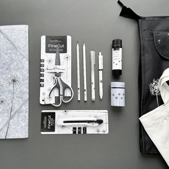 Папка-файл на резинке «Одуванчики»