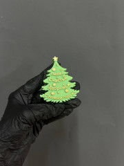 Силиконовый молд «Ёлка с пожеланиями» - Фото 2