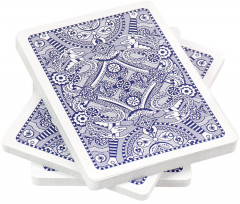 Игральные карты «Poker size. Blue back» - Фото 6