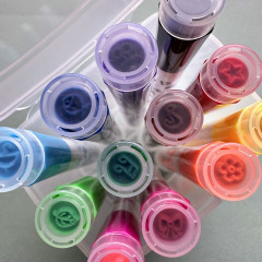 Набор фломастеров-штампиков «FunColor» - Фото 16