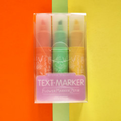 Набор текстовыделителей «Flower marker Zefir» - Фото 4