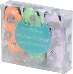 Набор текстовыделителей «Meow Marker» - Фото 5