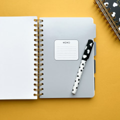 Книжка записная «Art Journal. Black and white. Горошек» - Фото 12