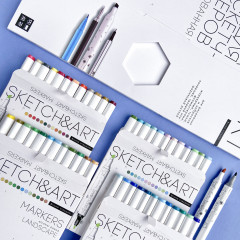 Набор скетч-маркеров «SketchHandArt» - Фото 2