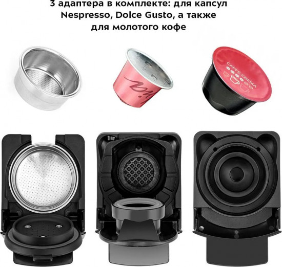 Кофеварка капельная Kitfort КТ-7192 «3 в 1»