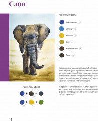 Дикие животные акварелью - Фото 11