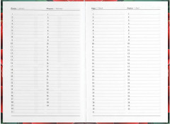 Ежедневник недатированный «Красные пионы» - Фото 7