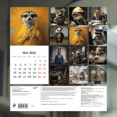 Календарь настенный на 2026 год «Рабочие лапки» - Фото 1