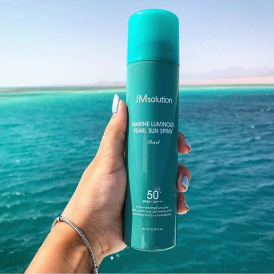 Спрей солнцезащитный «SPF50+ Marine Luminous Pearl Sun Spray»