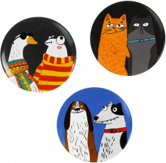 Набор значков закатных - Фото 1