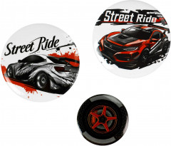 Набор значков закатных - Фото 1