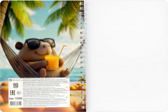 Тетрадь для записи иностранных слов «Капибара на отдыхе» - Фото 13