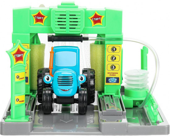 Набор фигурок «Синий Трактор. Автомойка»