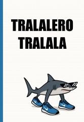 Ежедневник недатированный «Тралалеро Тралала» - Фото 1