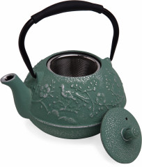 Чайник заварочный чугунный с эмалированным покрытием внутри «Agness» - Фото 2