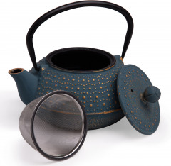 Чайник заварочный чугунный с эмалированным покрытием внутри «Agness» - Фото 3