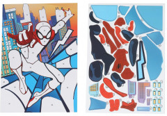 Аппликация наклейками «Спайдер» - Фото 2