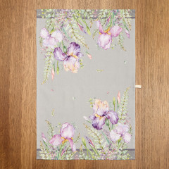 Набор полотенец кухонных «Irises Grey» - Фото 3