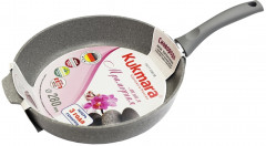 Сковорода с ручкой «Светлый мрамор» - Фото 1