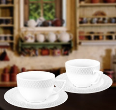 Кофейная чашка с блюдцем - Фото 4