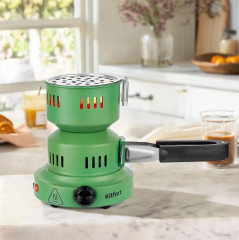 Плита электрическая для розжига углей для кальяна КТ-168 - Фото 1