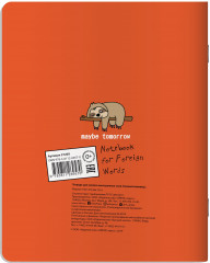 Тетрадь для записи иностранных слов «Сонный ленивец» - Фото 1