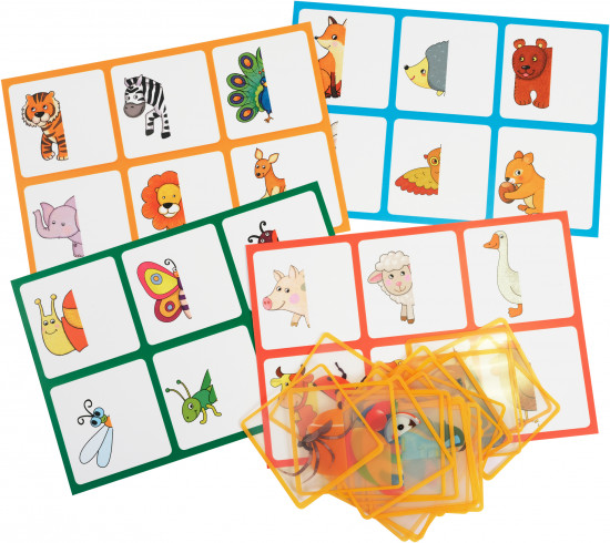 Лото для малышей «Угадай, кто это? Найди половинку»